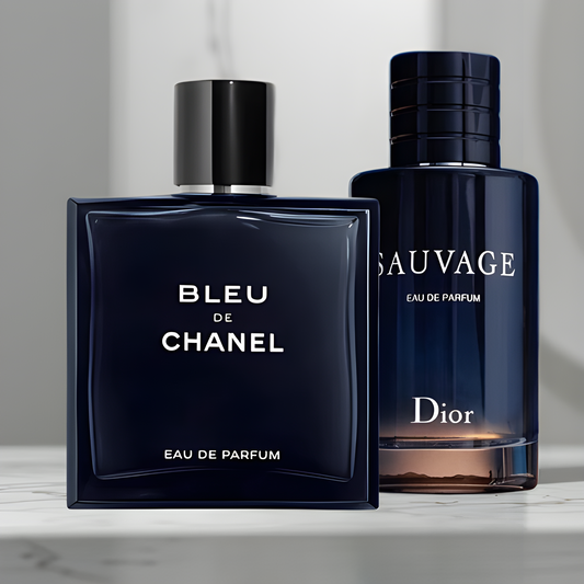 Combo Promocional 2 Perfumes Bleu de Chanel y Dior Sauvage 100ML Hombre